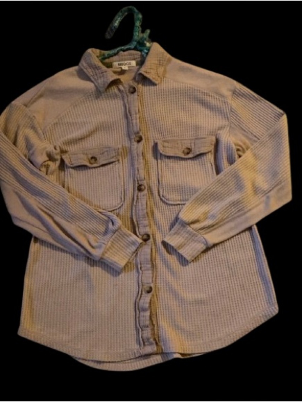 Mens’ Tan Button-up Outerwear